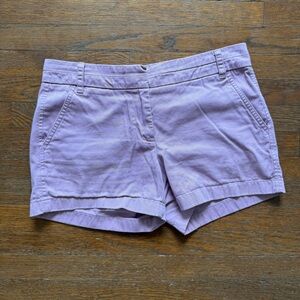 J. Crew Light Mauve Chino Shorts